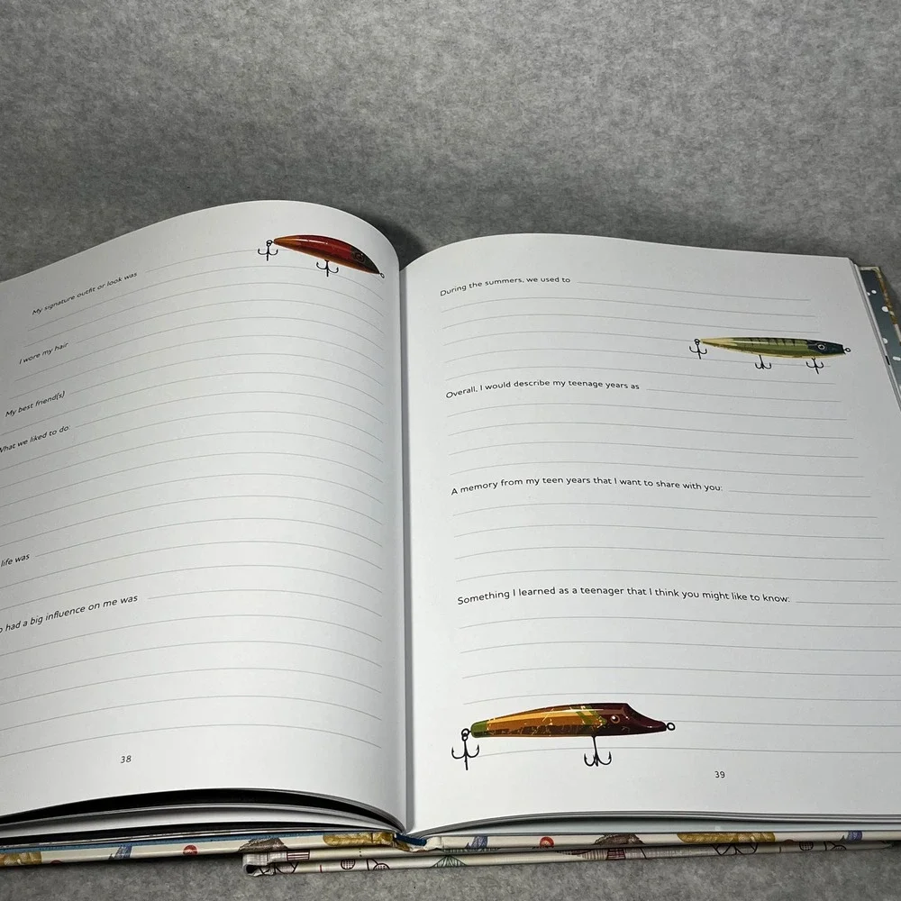 Grandparent Journal Set Memories Keepsake Life History Family Tree Genealogy New